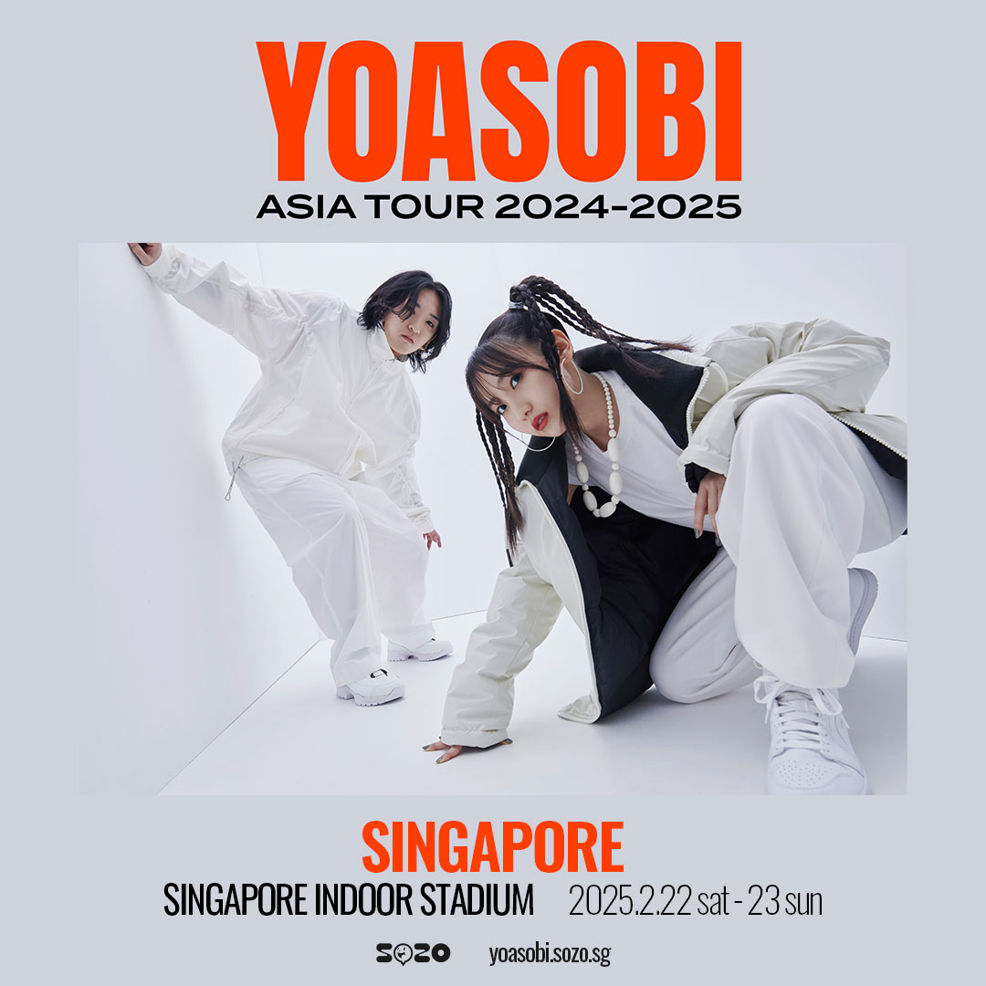 YOASOBI ASIA Tour Poster 2025 Singapore